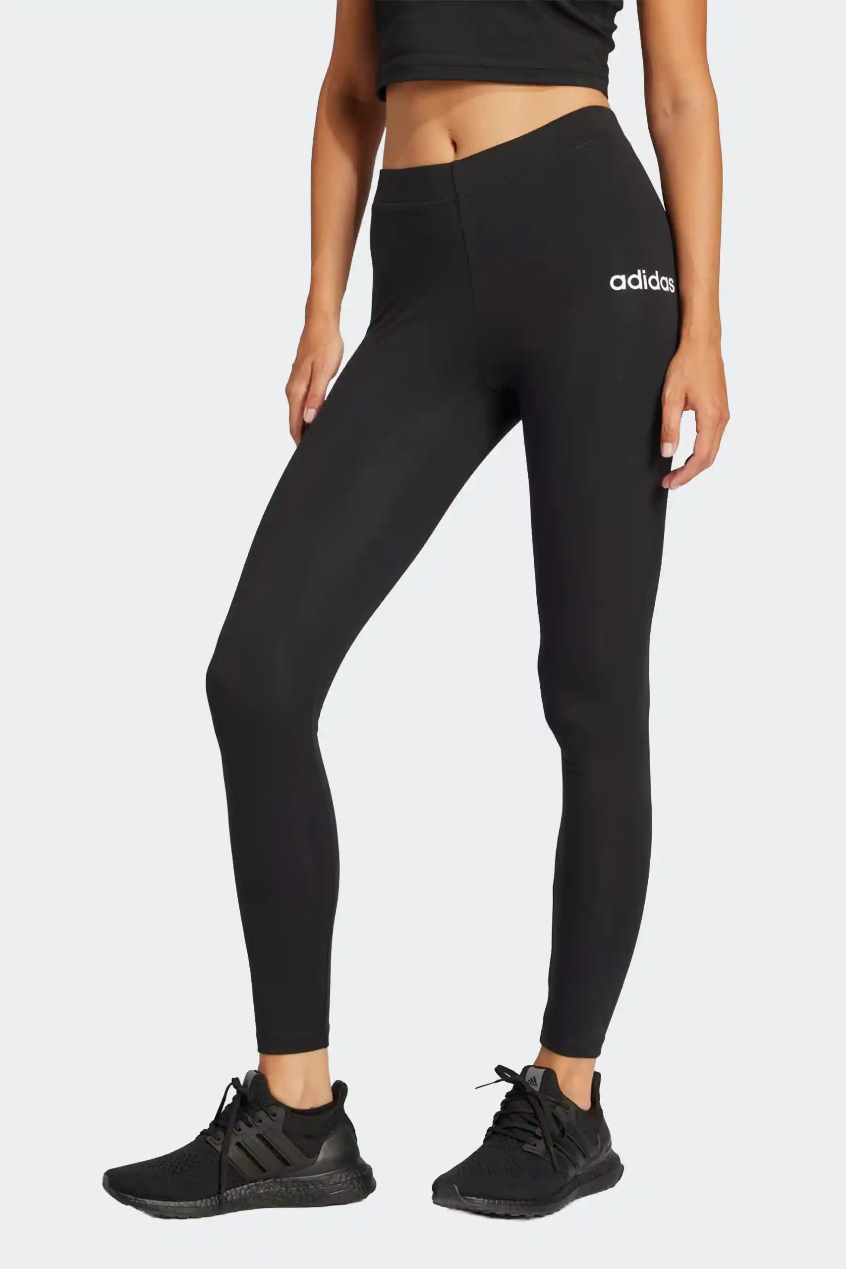 Adidas-Black-Essentials-Linear-Cotton-Leggings