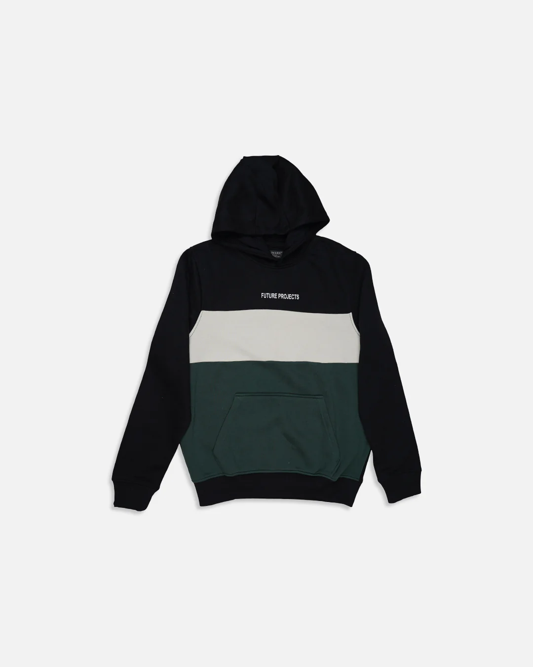 Premium tri-color hoodie and jogger set for men