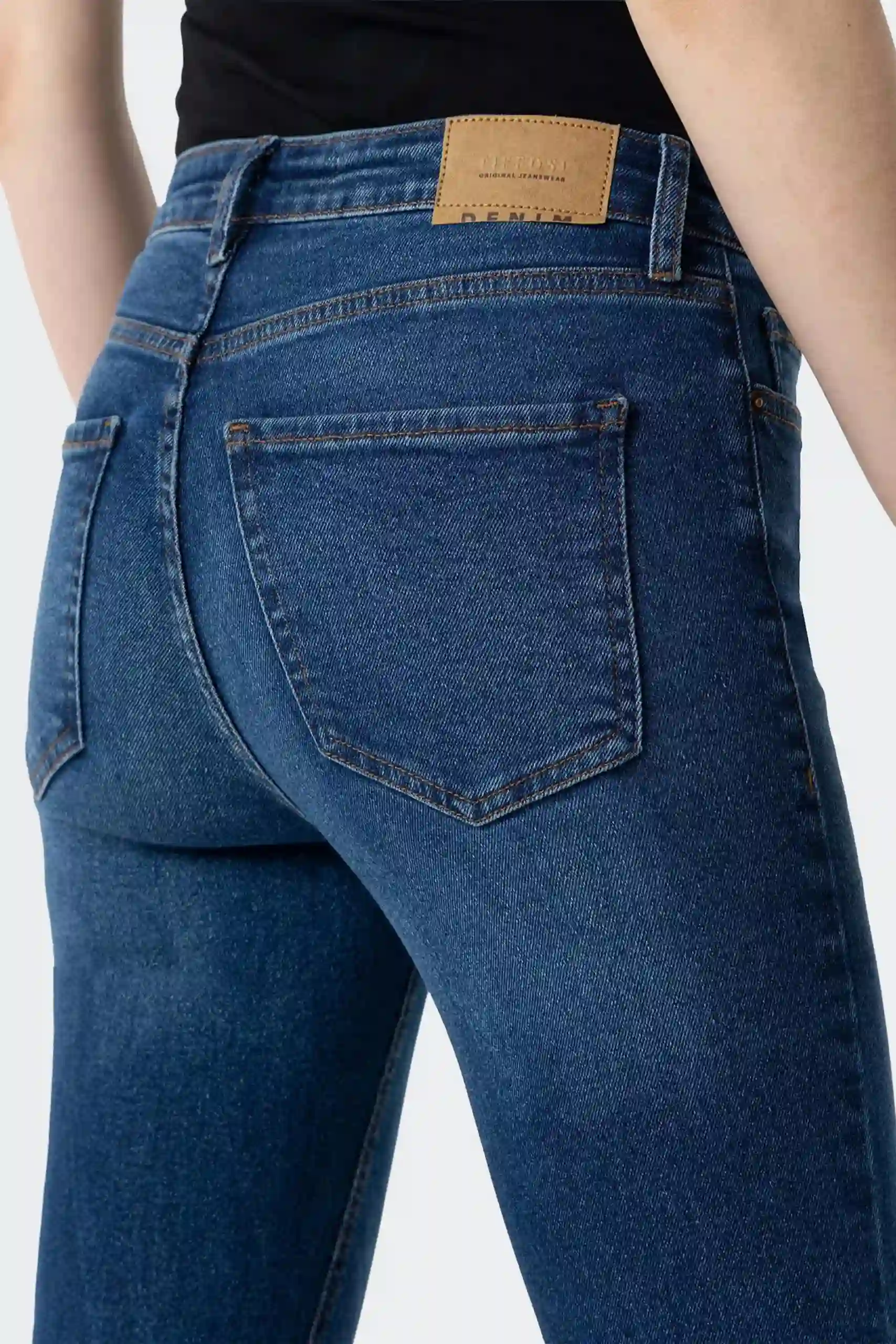 Telo Women Toffosi Flair Leg Denim Jeans