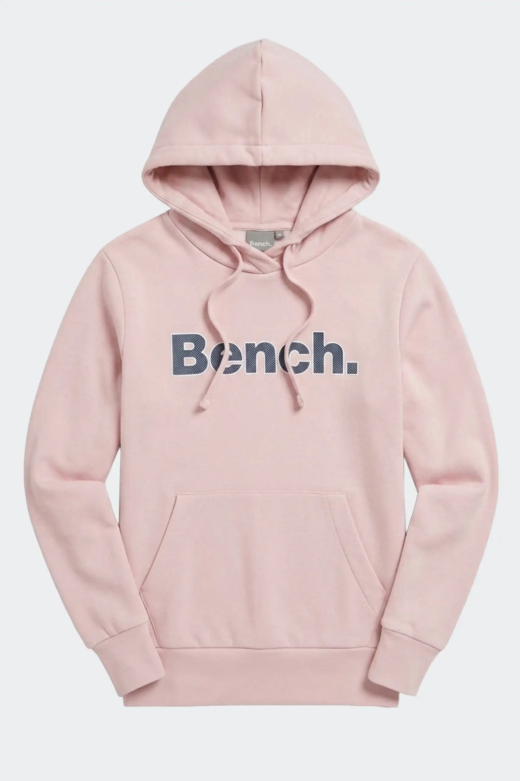 Women’s Dayla oversized hoodie in light pink made from soft brushback fleece with a relaxed fit