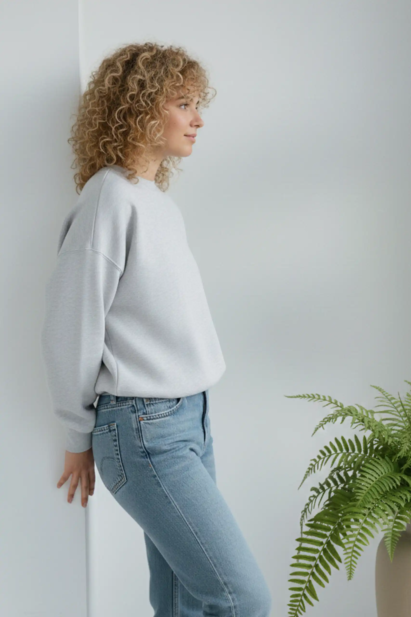 Oversized Fleece Sweatshirt - Image 4