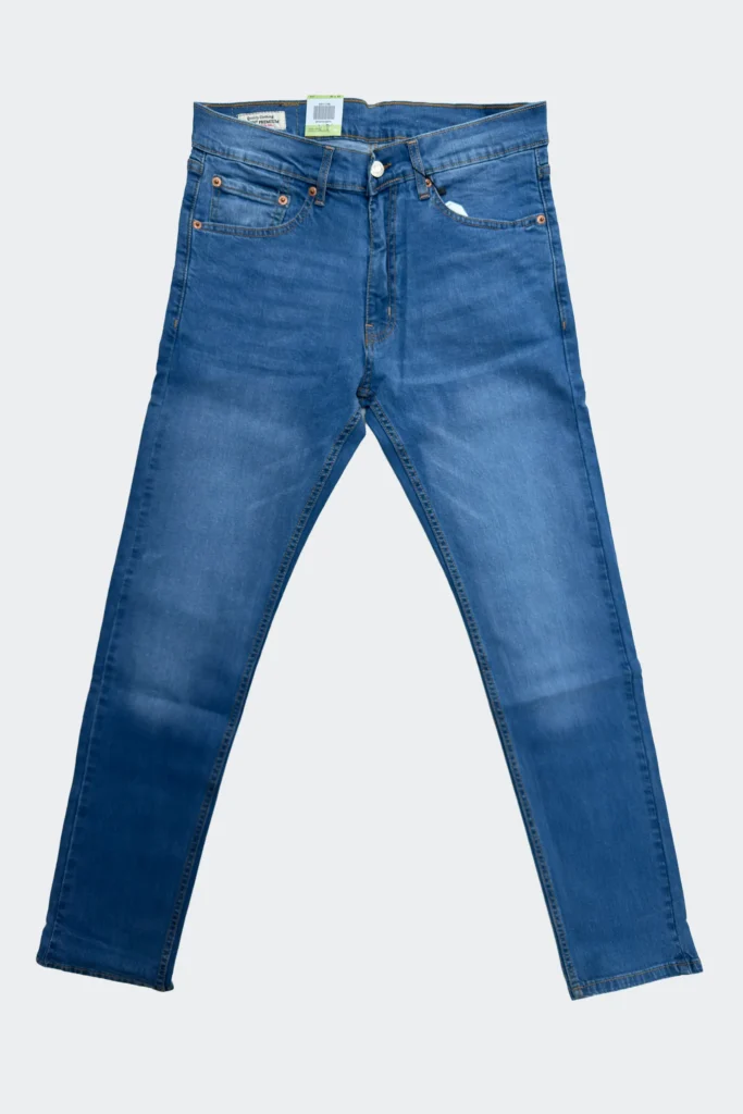 Men’s slim fit dark wash denim jeans